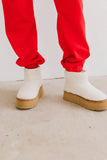 Steve Madden Crue Fleece Platforms