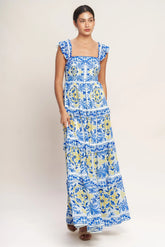 SALTY AIR SWEETHEART BLUE MAXI DRESS
