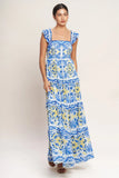 SALTY AIR SWEETHEART BLUE MAXI DRESS