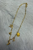 Hannah Cowgirl Charm Pendant Necklace