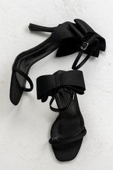 Marcel Bow Heels in Black