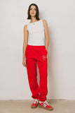 Out Of Office Sweatpants in Red FINAL SALE