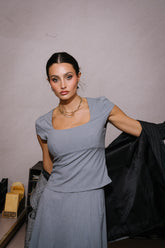 Carly Cap Sleeve Top