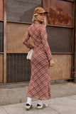 Pinot Plaid Maxi Skirt FINAL SALE