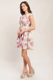 BLOSSOM BABE PINK MINI DRESS