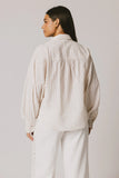 Winifred Button Up in Natural FINAL SALE