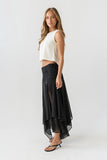Ainsley Asymmetrical Maxi Skirt