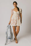 Devin Contrast Mini Dress FINAL SALE