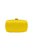 Womens Rhinestones Evening Clutch in Satin
