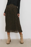 Pascal Pleated Floral Skirt FINAL SALE