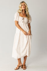 Kelsie Floral Midi Dress in Pink FINAL SALE