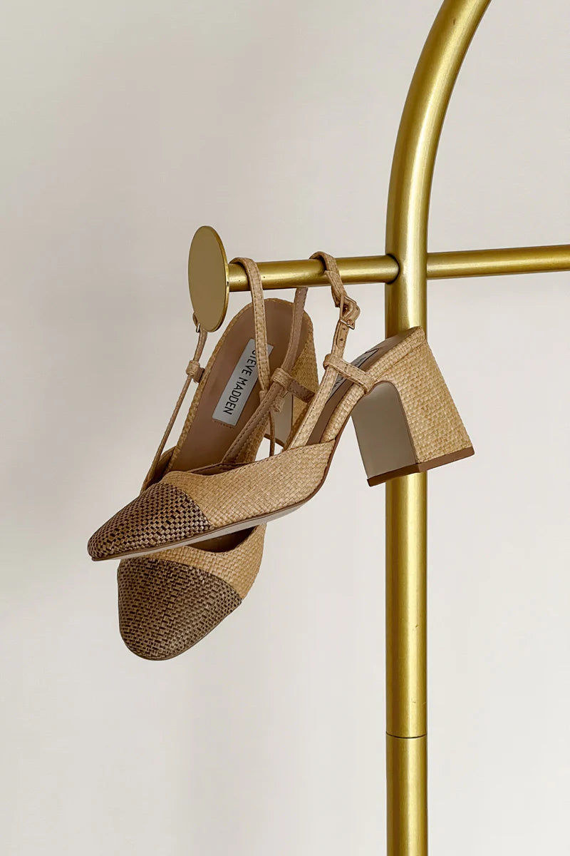 Steve Madden Becka Block Heel Slingback Pump