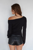 Tatum Off the Shoulder Knit Top