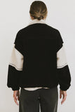 Indra Quarter Zip in Black FINAL SALE