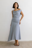 Trina Asymmetrical Midi Dress