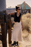 Samantha Maxi Skirt in Cream FINAL SALE