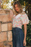 Neiko Floral Top FINAL SALE