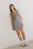 Vela Zip Up Mini Dress FINAL SALE