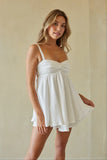 Suki Twist Babydoll Mini Dress