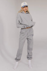 Out of Office Sweatpants in Heather Grey FINAL SALE