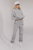 Out of Office Sweatpants in Heather Grey FINAL SALE