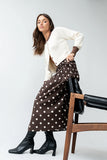 Ricky Polka Dot Midi Skirt