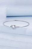 Blue Heart Moonstone Bracelet Perfect Gift