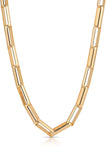 Rectangular Link Necklace