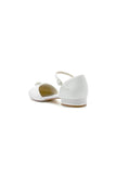 Gold Wedding Shoes with Rhinestone