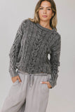 Marquette Cable Knit Sweater FINAL SALE
