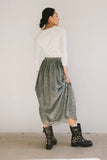 Grace Floral Tulle Skirt in Teal FINAL SALE