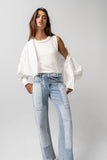 Alice Patchwork Wide Leg Jeans FINAL SALE