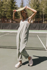 Marie Jumpsuit in Green FINAL SALE