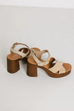 Seychelles Paloma Platform Heels in Sand