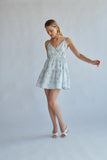 Whitney Floral Wrap Mini Dress