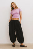 Jalen Loose Joggers in Black FINAL SALE