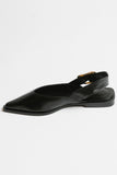 Steve Madden Shay Slingback Flats in Black