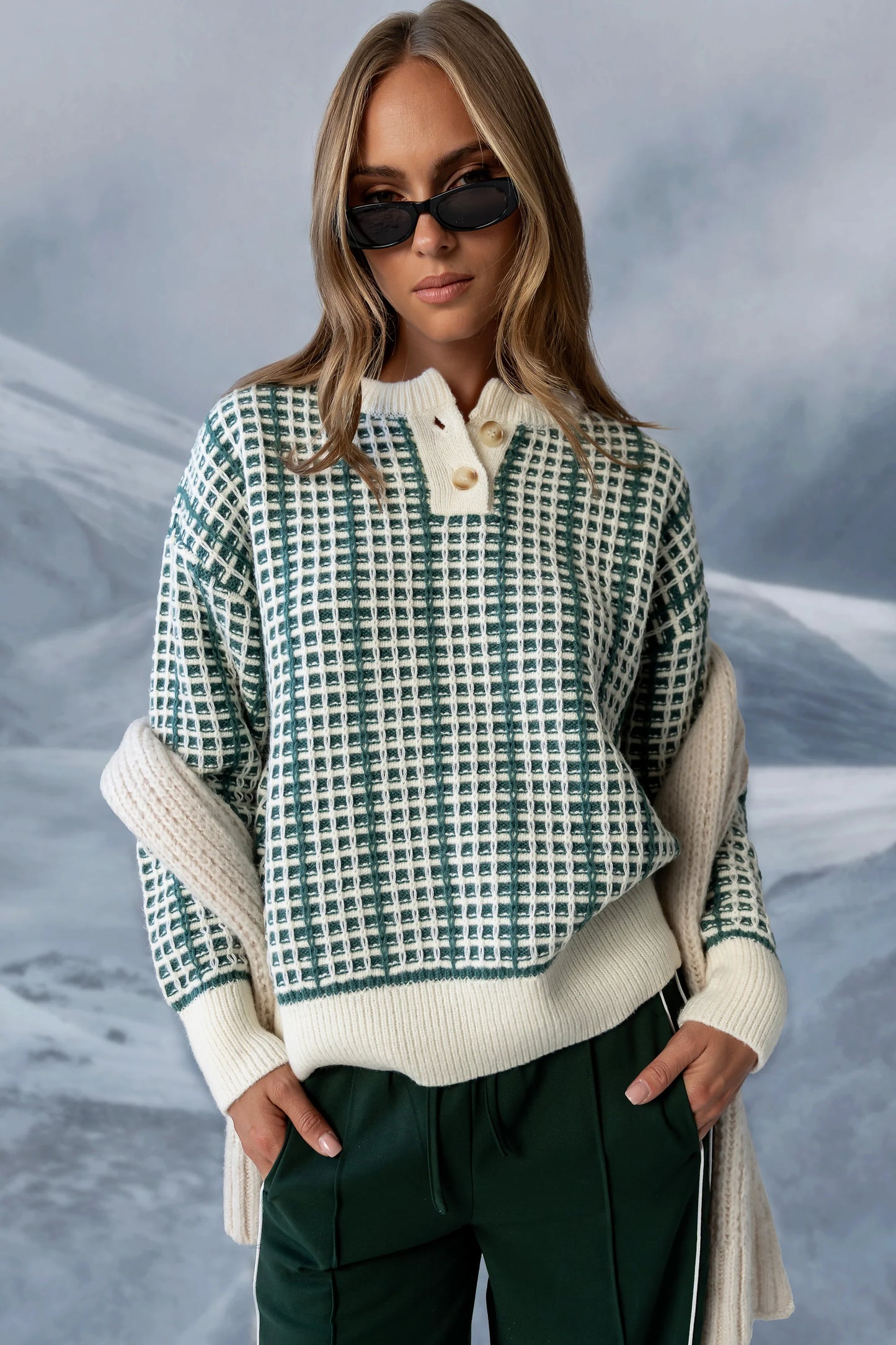 Camile Oversized Knit Sweater FINAL SALE