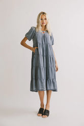 Maribel Denim Midi Dress FINAL SALE