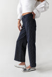 Ariana Striped Wide Leg Jeans