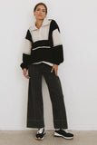 Emmaline Wide Leg Jeans in Black FINAL SALE