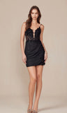 Size 4 Gianna Mini Dress Black FINAL SALE