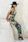 Maiori Maxi Dress in Black Floral