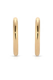 Large Thick Classic Hoops