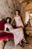 Melody Ultra Maxi Dress in Pink