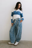 Wrenley Striped Sweater in Blue FINAL SALE