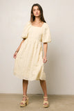 Gillie Textured Mini Dress FINAL SALE