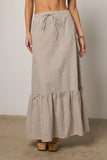 Willie Gingham Maxi Skirt FINAL SALE