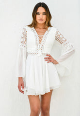 Alyse Dress White