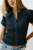 Maddie Smocked Blouse